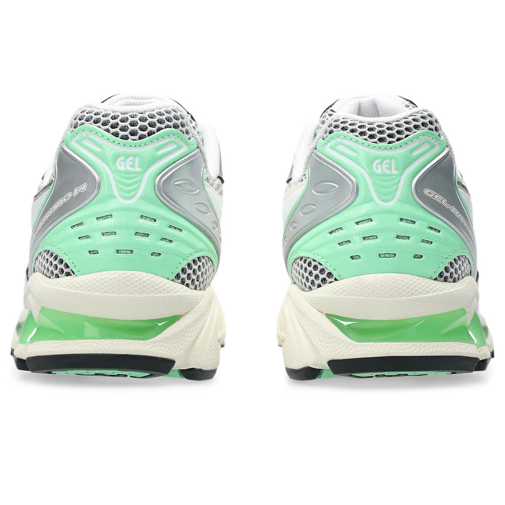 Asics  shoes  neutral running shoes mens  sneakers Gel-Kayano 14 Silver / White / Mint Green