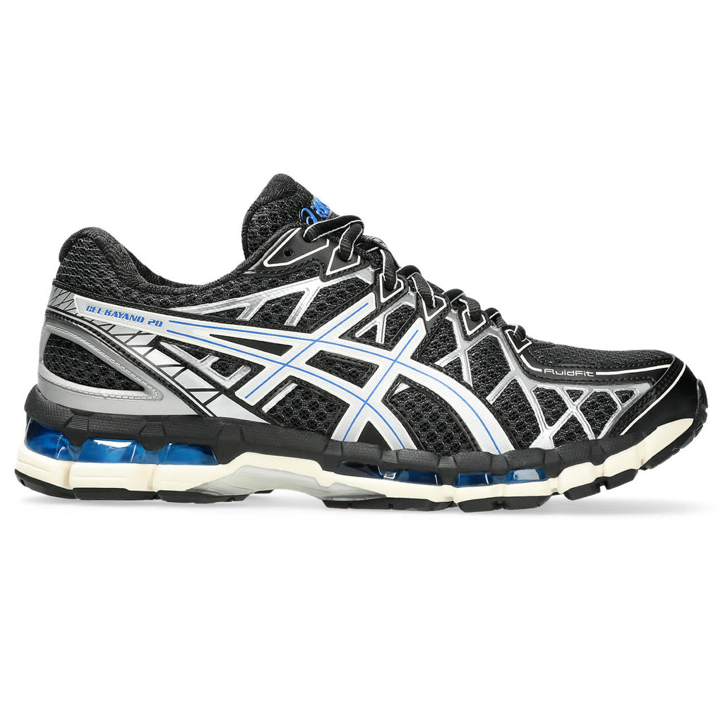 Asics  shoes  neutral running shoes mens  sneakers Gel-Kayano 20 Black / Silver / Royal Blue