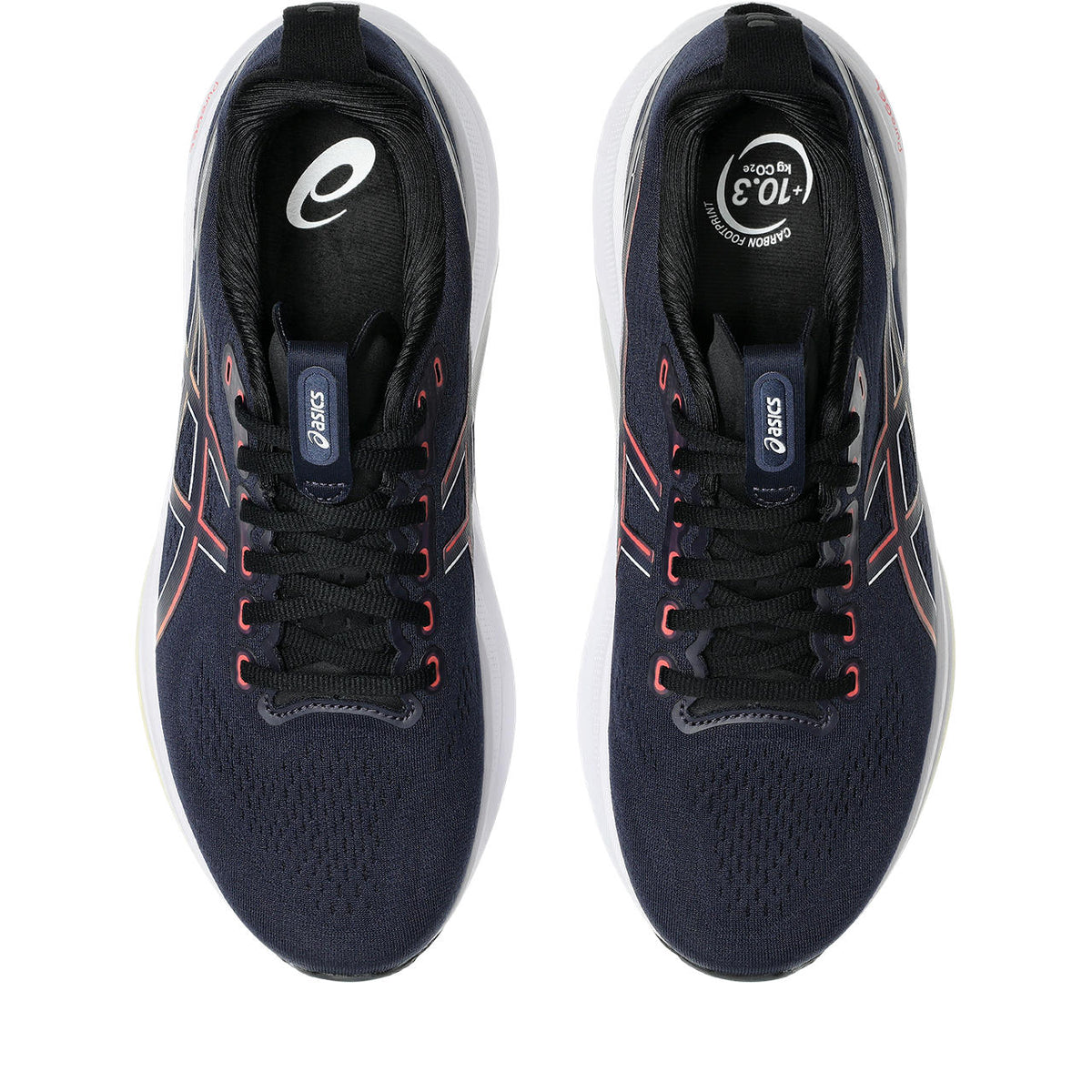 Asics  shoes  neutral running shoes mens  sneakers Gel-Kayano 31 Midnight Navy / Coral Orange