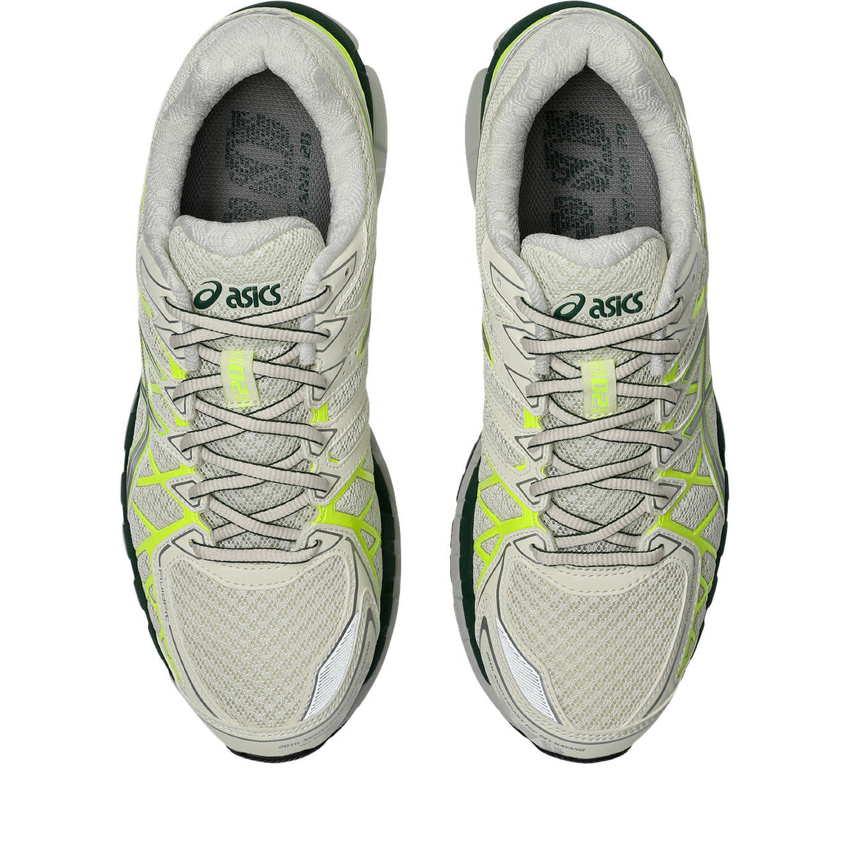 Asics  shoes  neutral running shoes mens  sneakers Gel-Kayano 20 Cream / Fluorescent Yellow / Dark Green