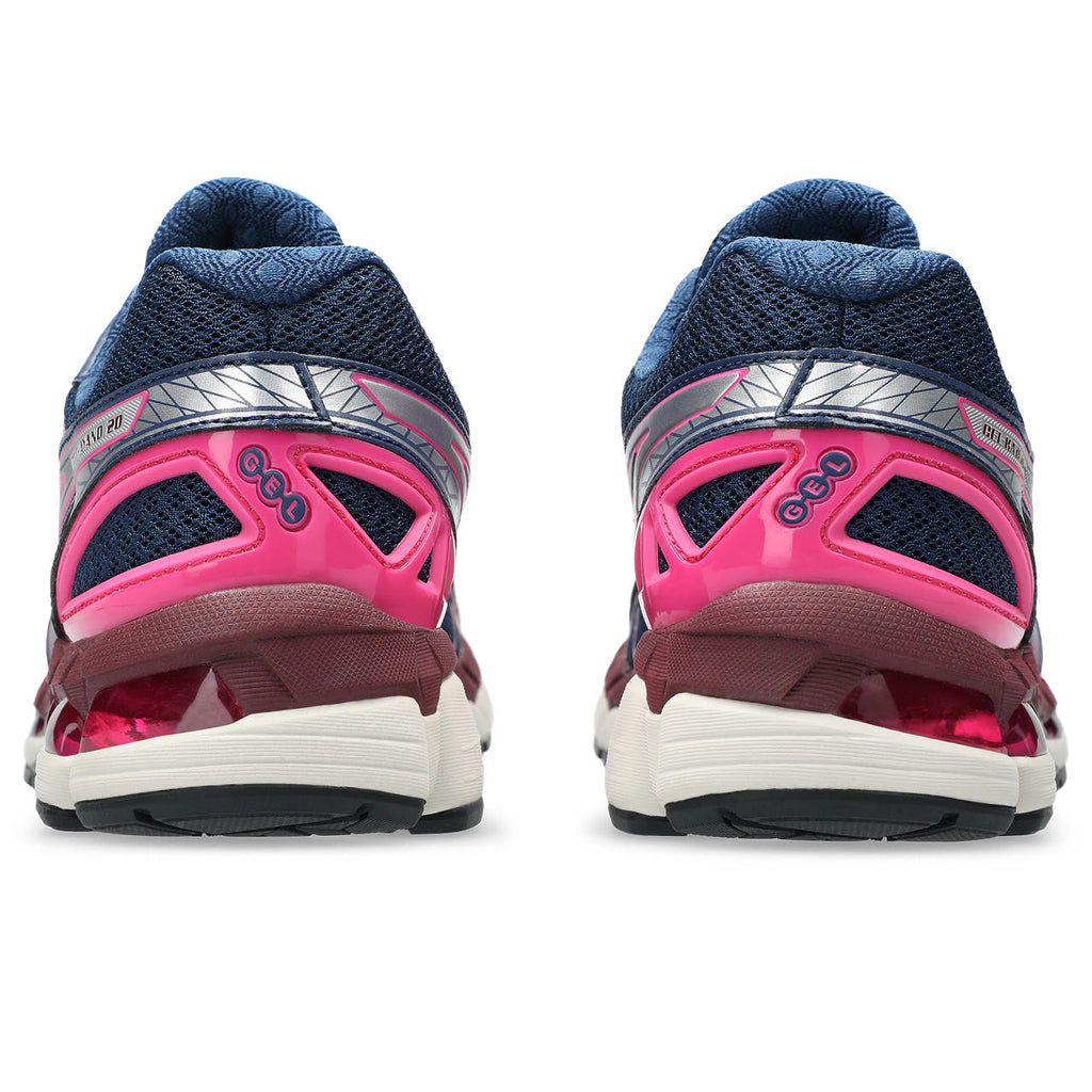 Asics  shoes  neutral running shoes mens  sneakers Gel-Kayano 20 Navy Blue / Silver / Hot Pink