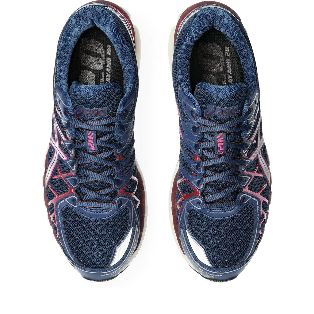 Asics  shoes  neutral running shoes mens  sneakers Gel-Kayano 20 Navy Blue / Silver / Hot Pink