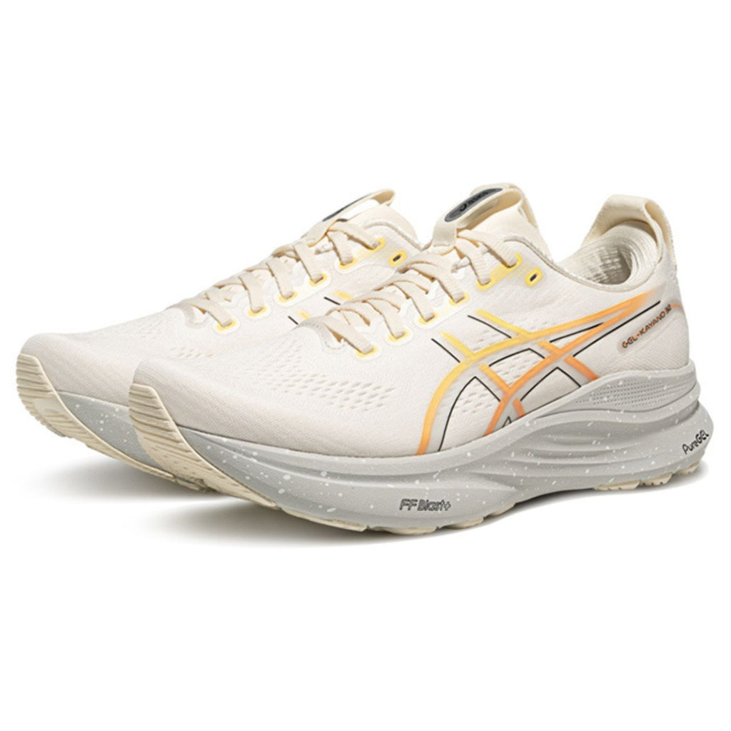 Asics  shoes  neutral running shoes mens  sneakers Gel-Kayano 32 Cream / Orange / Yellow