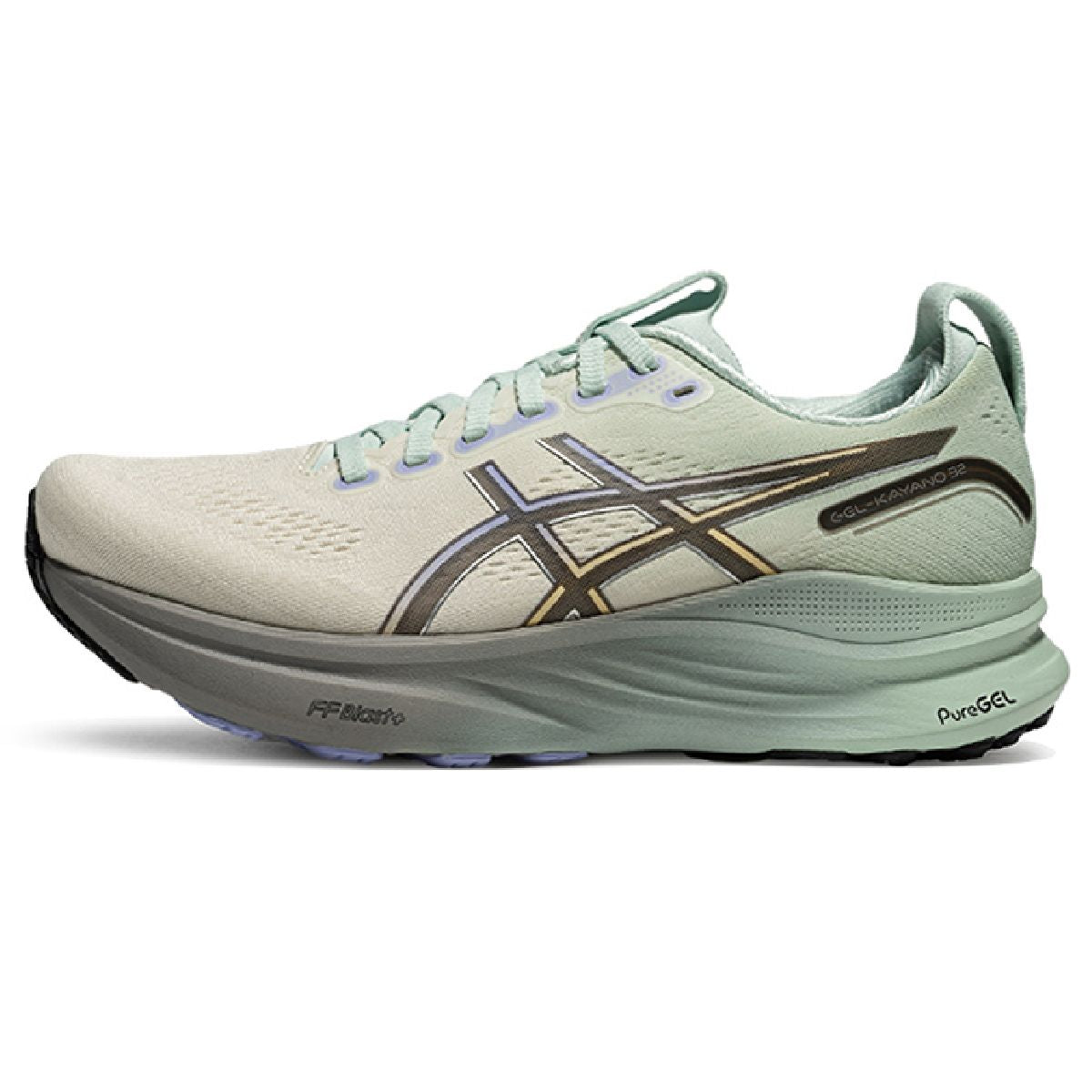 Asics  shoes  neutral running shoes mens  sneakers Gel-Kayano 32 Pale Sage / Dark Brown / Lavender