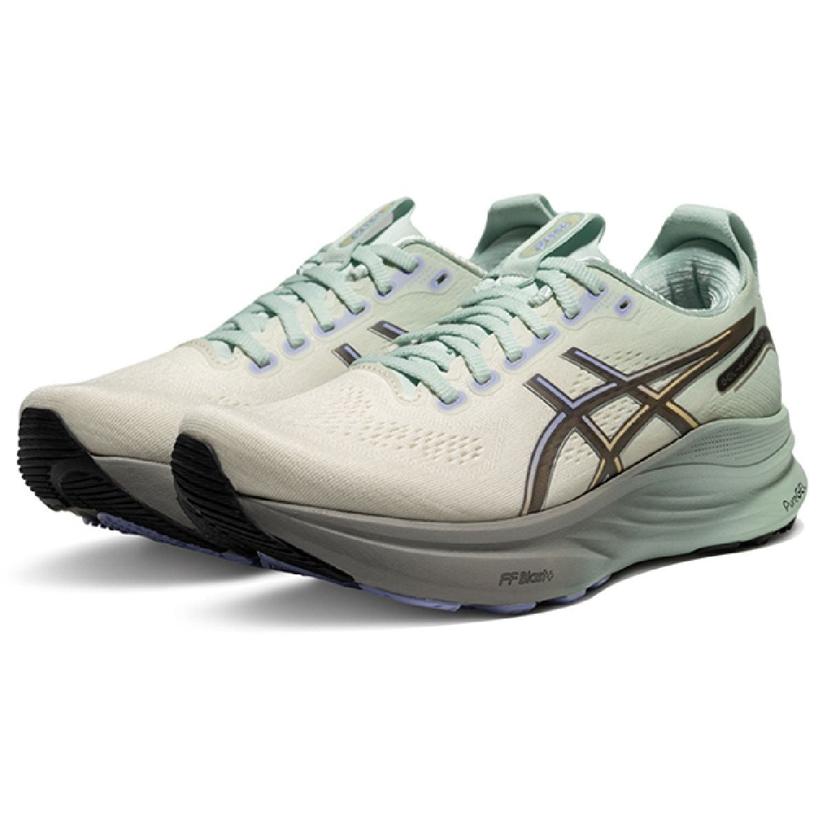 Asics  shoes  neutral running shoes mens  sneakers Gel-Kayano 32 Pale Sage / Dark Brown / Lavender