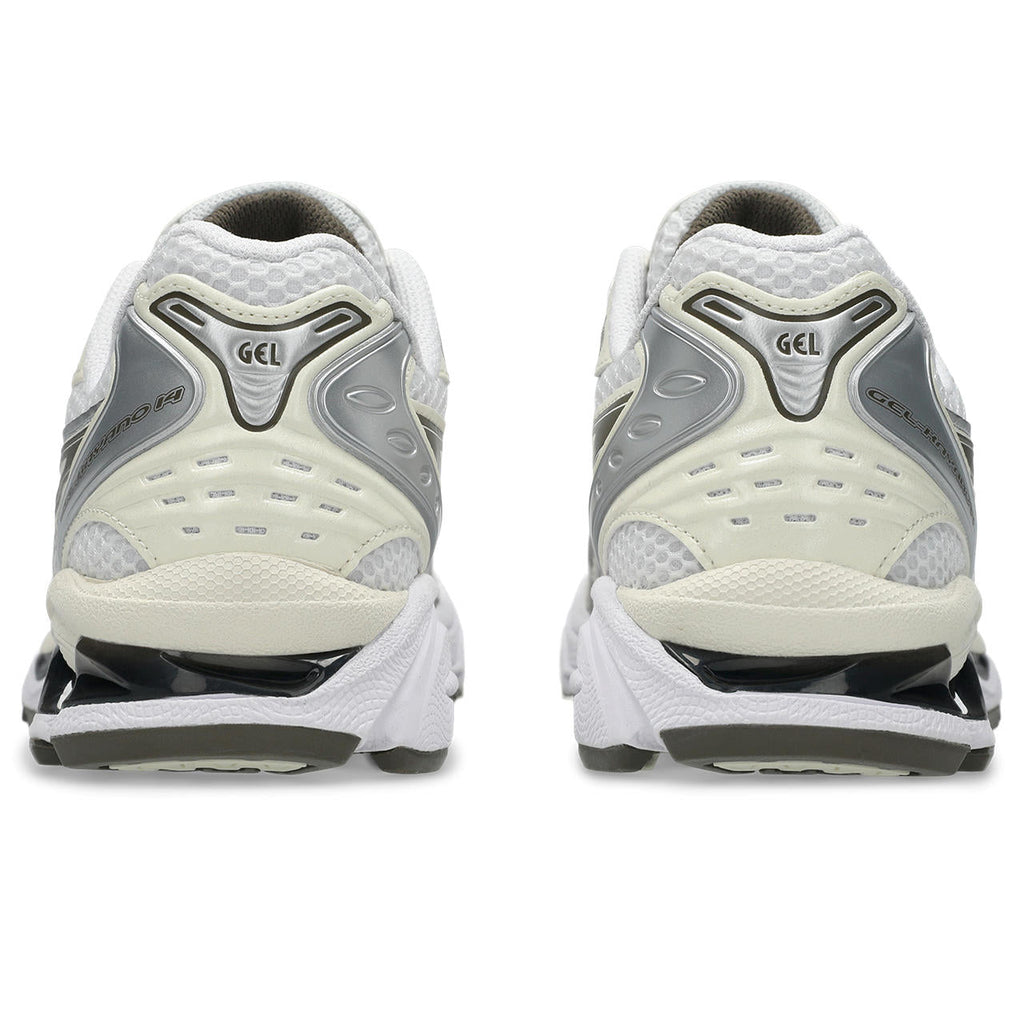 Asics  shoes  neutral running shoes mens  sneakers Gel-Kayano 14 White / Olive / Metallic Silver