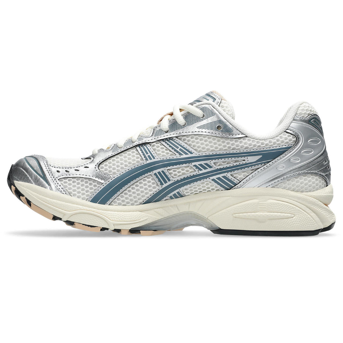 Asics  shoes  neutral running shoes mens  sneakers Gel-Kayano 14 Cream / Metallic Silver / Slate Blue