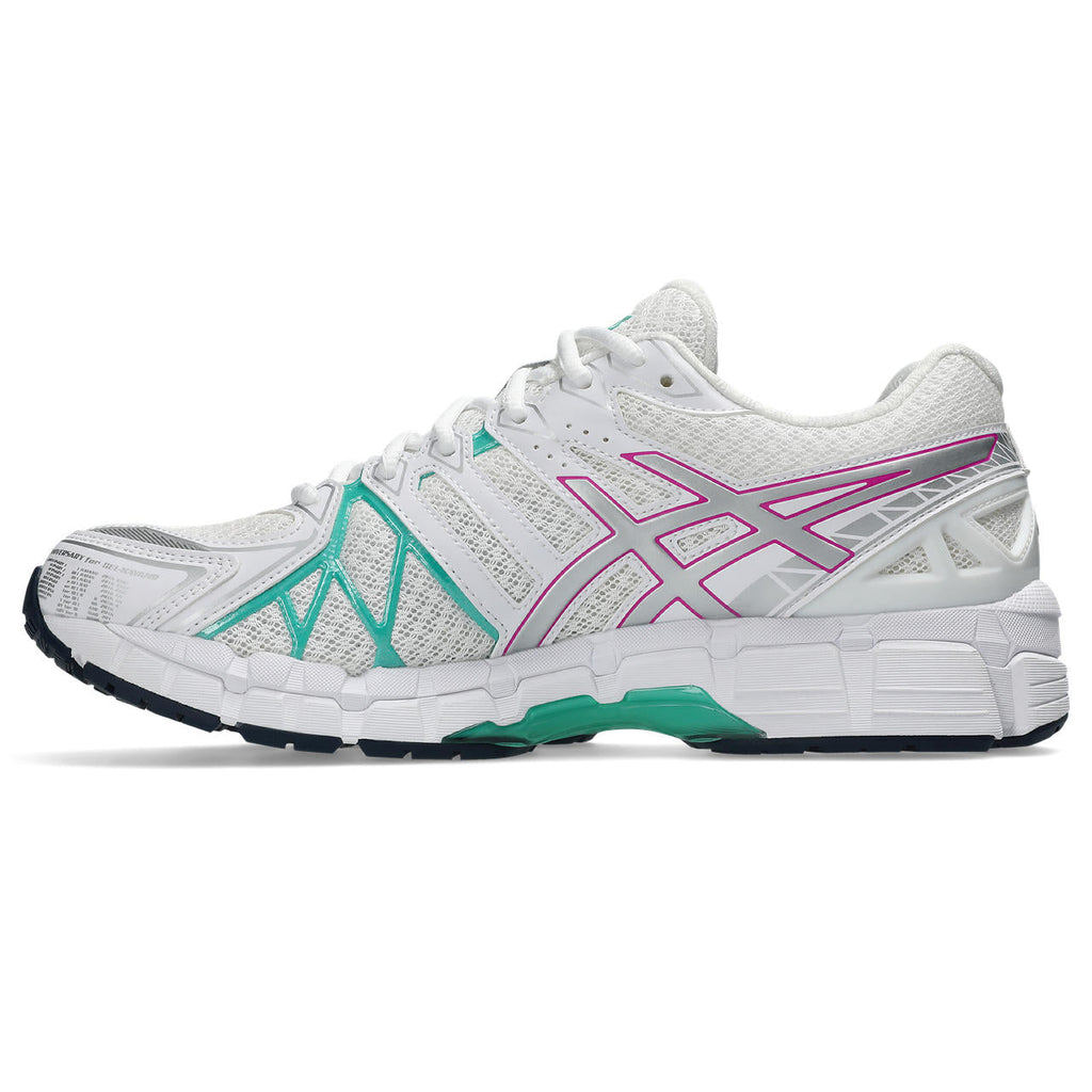 Asics  shoes  neutral running shoes mens  sneakers Gel-Fujitrabuco White / Silver / Teal / Magenta