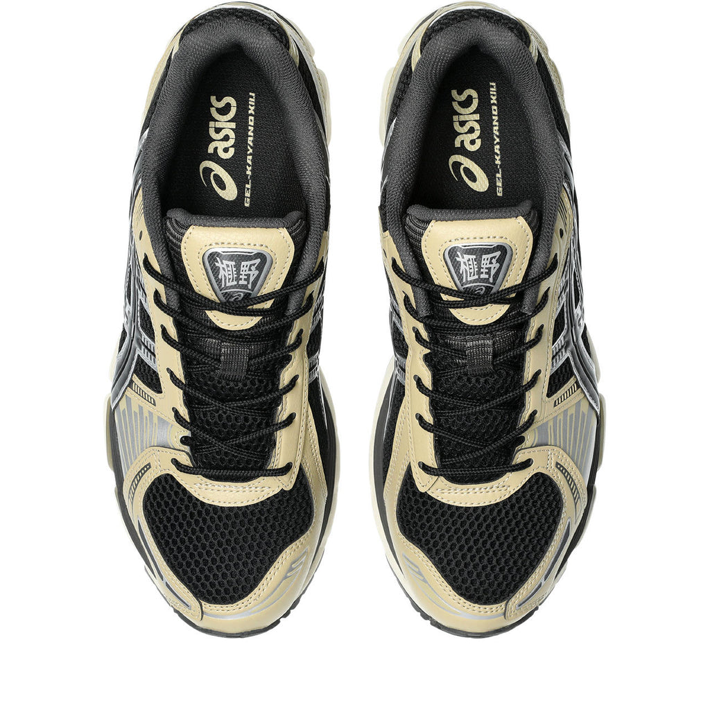 Asics  shoes  neutral running shoes mens  sneakers Gel-Nimbus Black / Beige / Metallic Silver