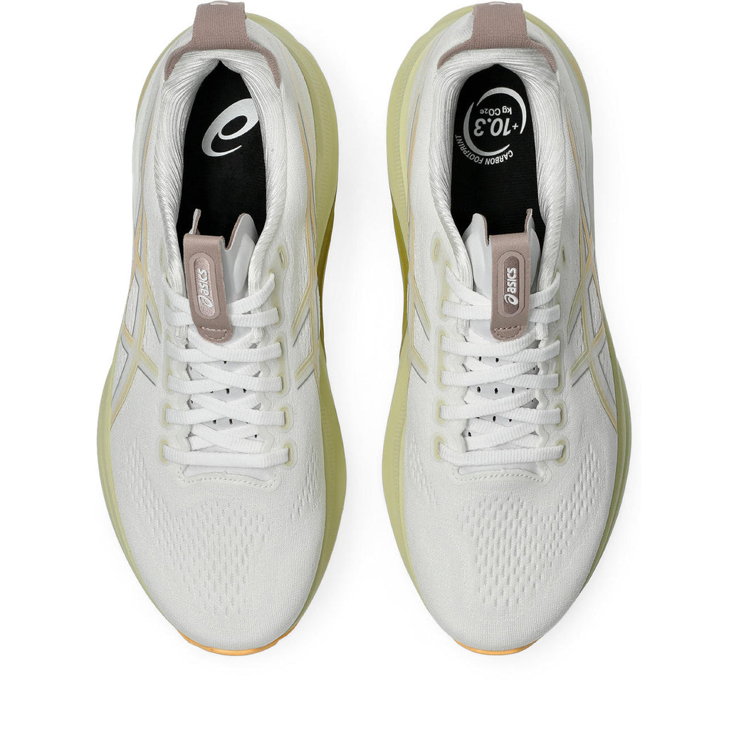 Asics  shoes  neutral running shoes mens  sneakers Gel-Kayano 32 White / Olive Cream
