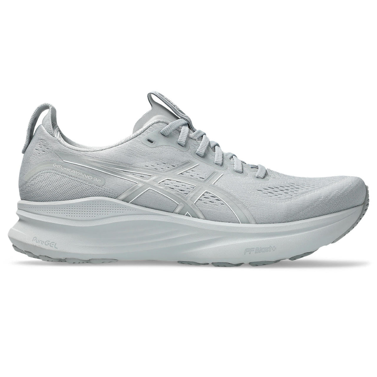 Asics  shoes  neutral running shoes mens  sneakers Gel-Kayano 32 Light Gray / White