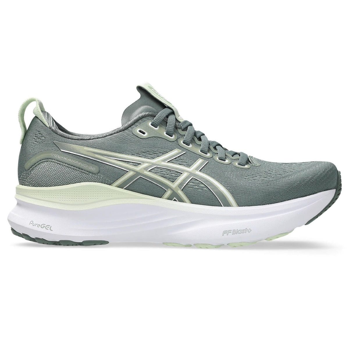 Asics  shoes  neutral running shoes mens  sneakers Gel-Kayano 32 Sage Green / White