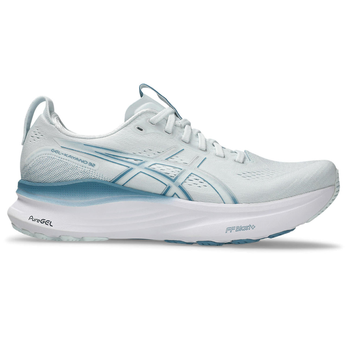 Asics  shoes  neutral running shoes mens  sneakers Gel-Kayano 32 Pale Cyan / White