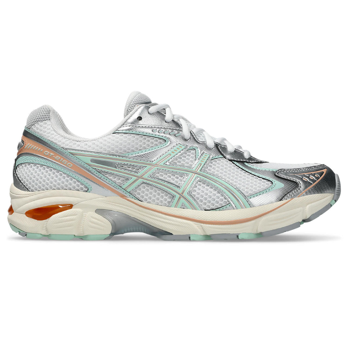 Asics  shoes  neutral running shoes mens  sneakers GT-2160 Silver / Mint / Peach