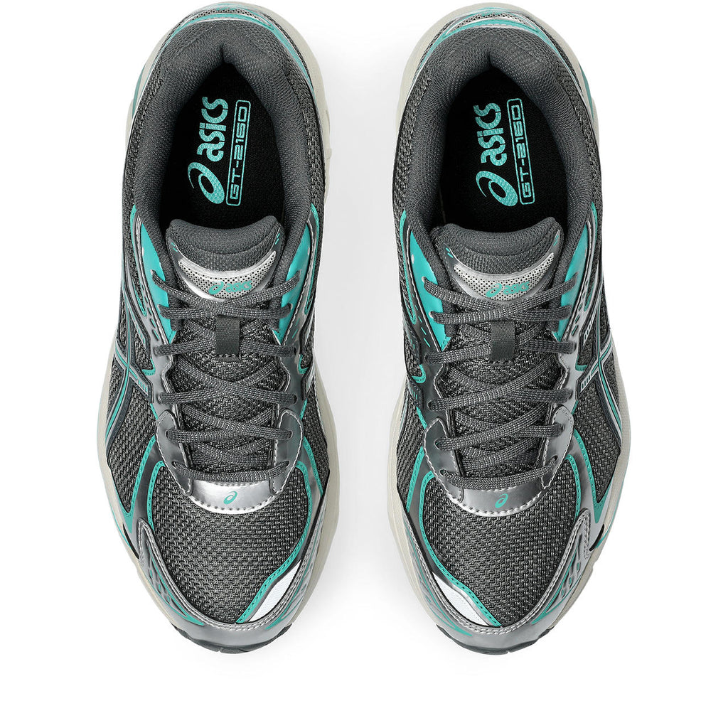 Asics  shoes  neutral running shoes mens  sneakers GT-2160 Dark Gray / Silver / Turquoise