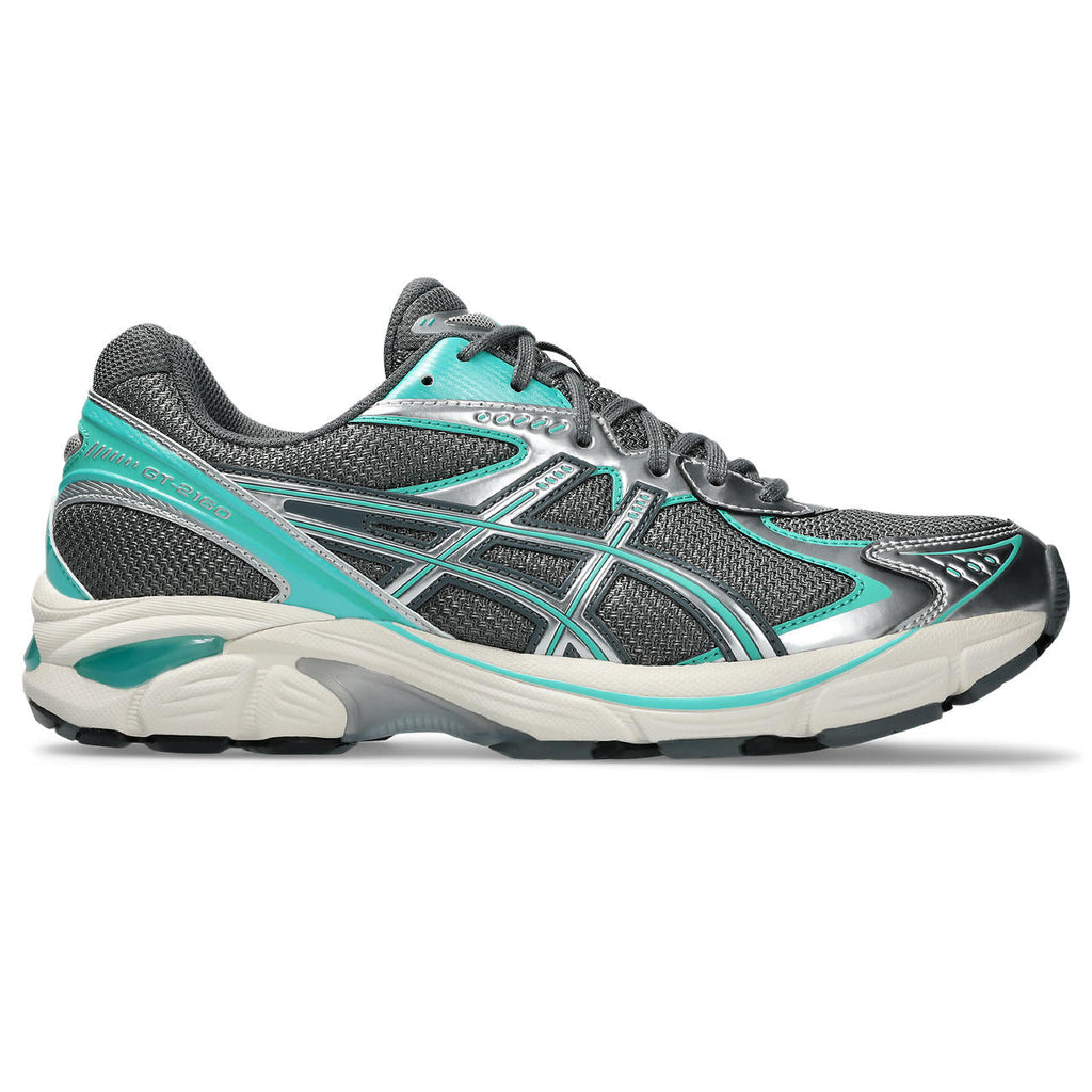 Asics  shoes  neutral running shoes mens  sneakers GT-2160 Dark Gray / Silver / Turquoise