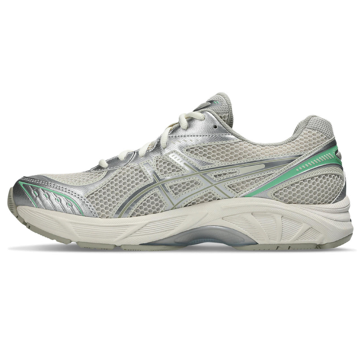 Asics  shoes  neutral running shoes mens  sneakers GT-2160 Silver / Off-White / Light Green
