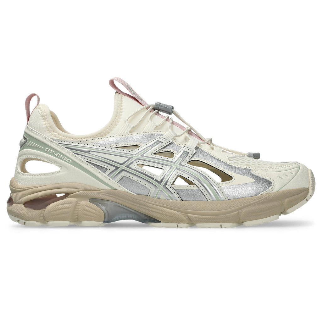 Asics  shoes  neutral running shoes mens  sneakers  GT-2160 Cream / Silver / Light Green / Pink