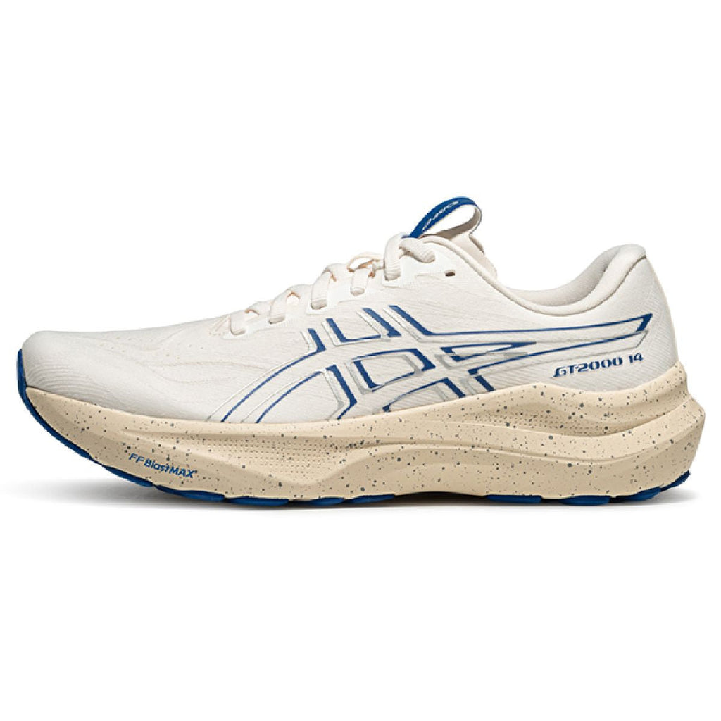 Asics  shoes  neutral running shoes mens  sneakers GT-2000 14 White / Beige / Blue