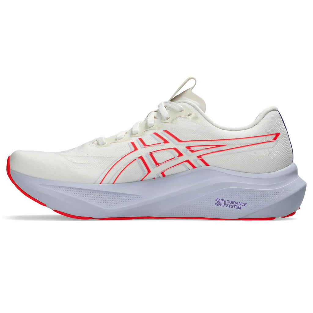 Asics womens shoes  neutral running shoes mens  sneakers GT-2000 14 White / Red / Light Blue
