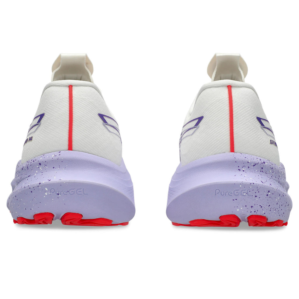 Asics womens shoes  neutral running shoes mens  sneakers GT-2000 14 White / Purple / Red