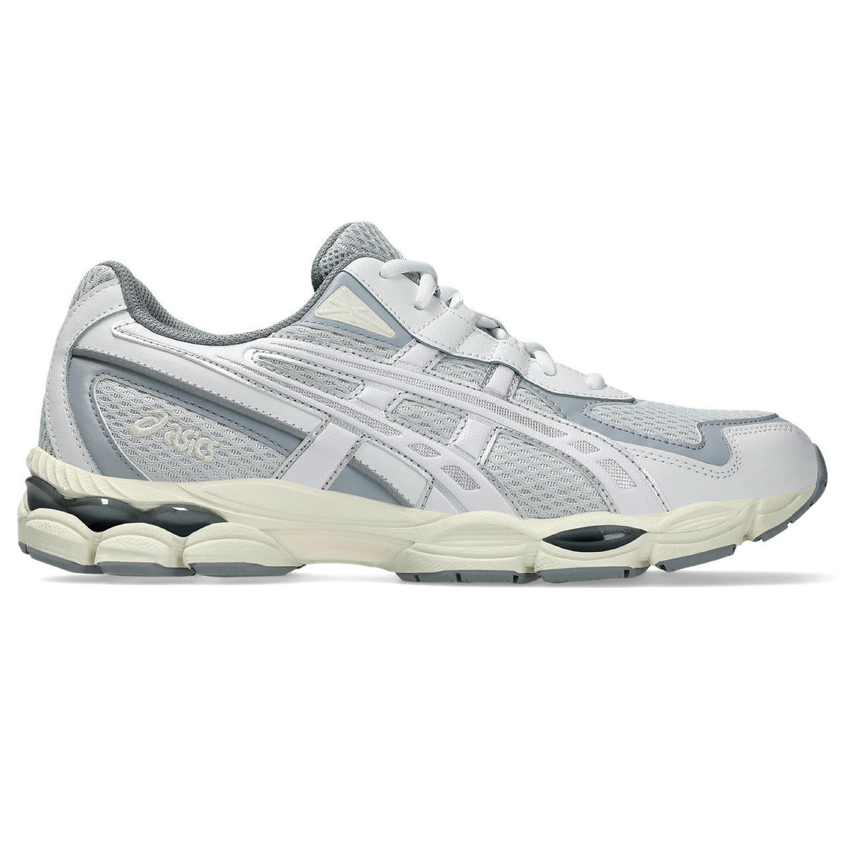Asics womens shoes  neutral running shoes mens  sneakers Gel-NYC – White/Light Grey Sneaker