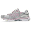 Asics womens shoes  neutral running shoes mens  sneakers Gel-NYC – Silver/Light Pink Sneaker
