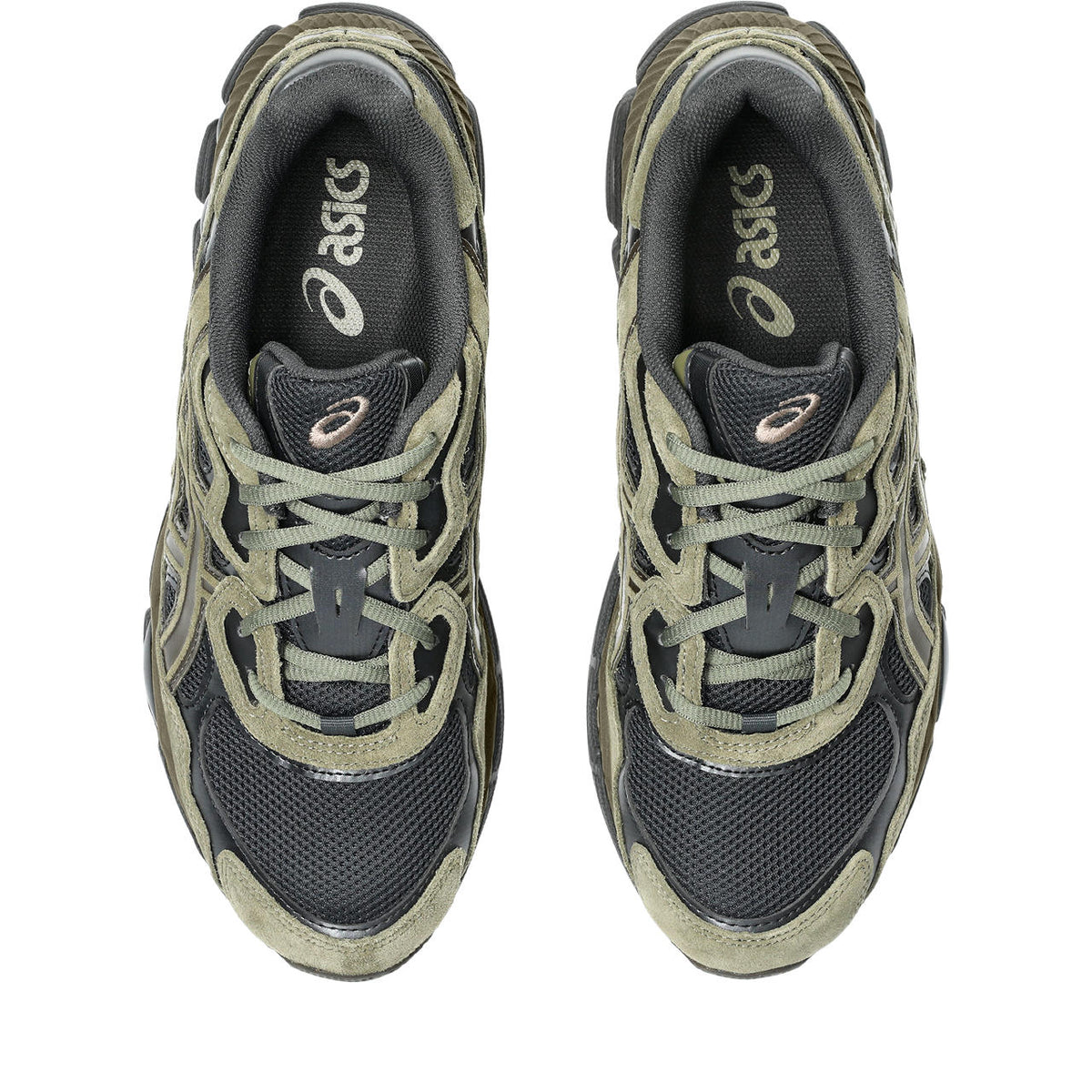 Asics womens shoes  neutral running shoes mens  sneakers Gel-NYC – Olive/Black Sneaker