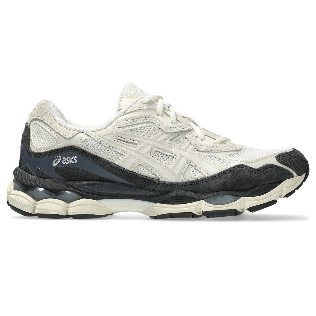 Asics womens shoes  neutral running shoes mens  sneakers Gel-Nimbus 24 – Cream/Black/Navy Sneaker
