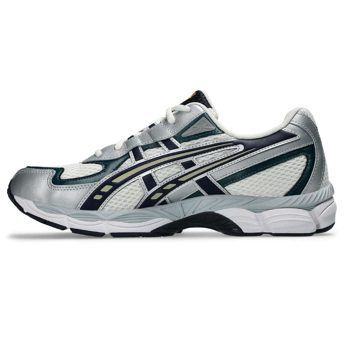 Asics womens shoes  neutral running shoes mens  sneakers Gel-Kayano 14 – Silver/Green/Navy Sneaker