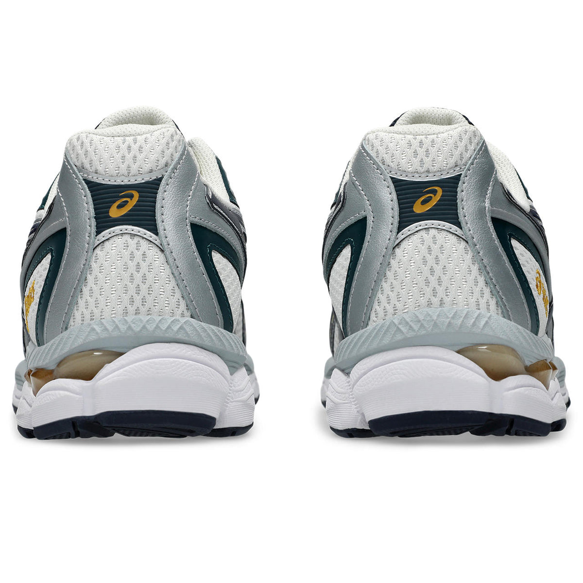 Asics womens shoes  neutral running shoes mens  sneakers Gel-Kayano 14 – Silver/Green/Navy Sneaker