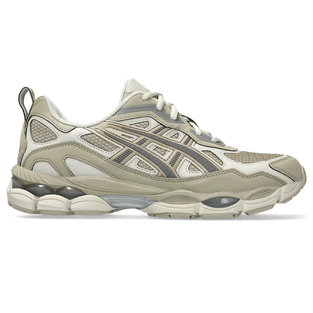 Asics womens shoes  neutral running shoes mens  sneakers Gel-Kayano 14 – Beige/Off-White/Silver Sneaker