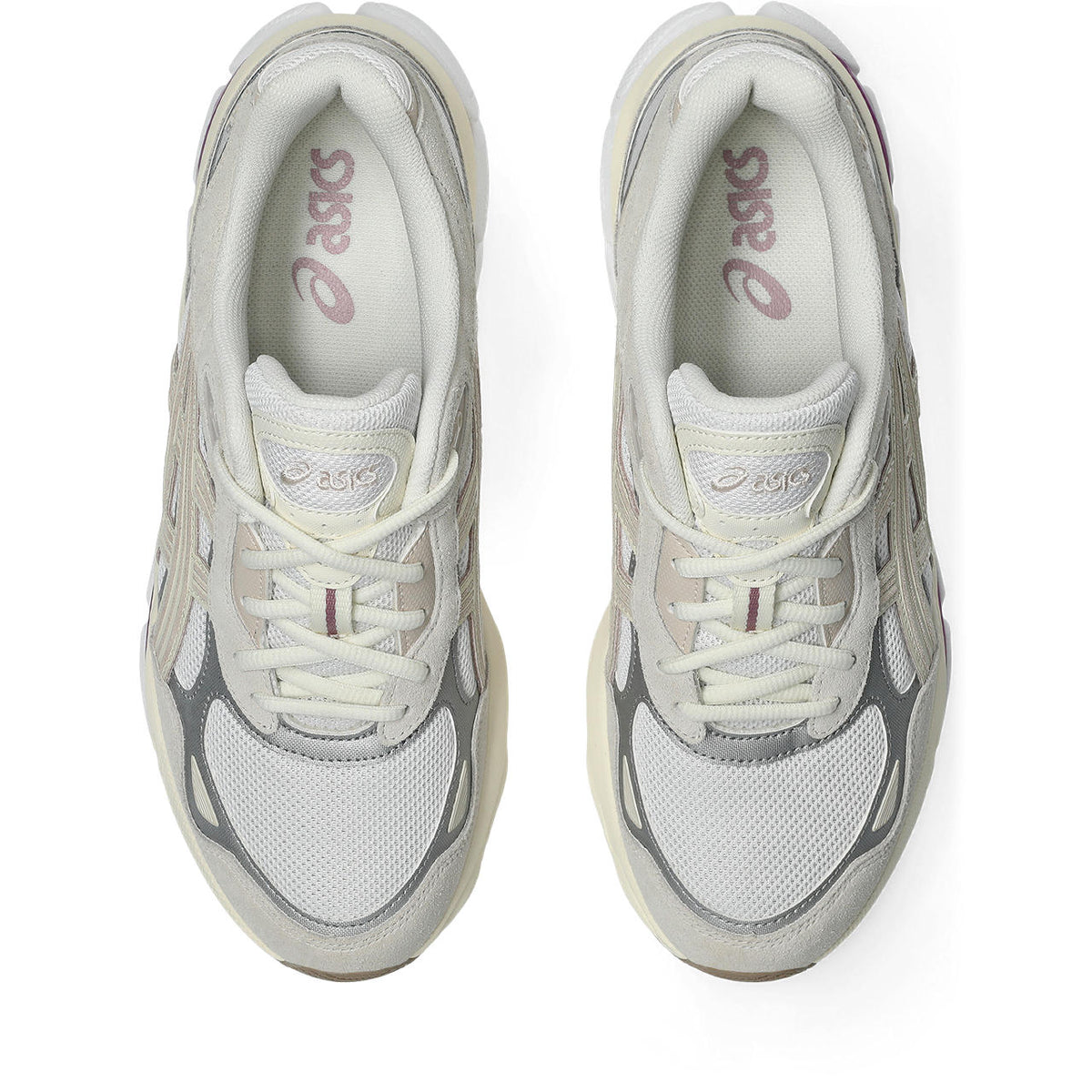 Asics womens shoes  neutral running shoes mens  sneakers Gel-Kayano 14 – Light Grey/Beige/Cream Sneaker