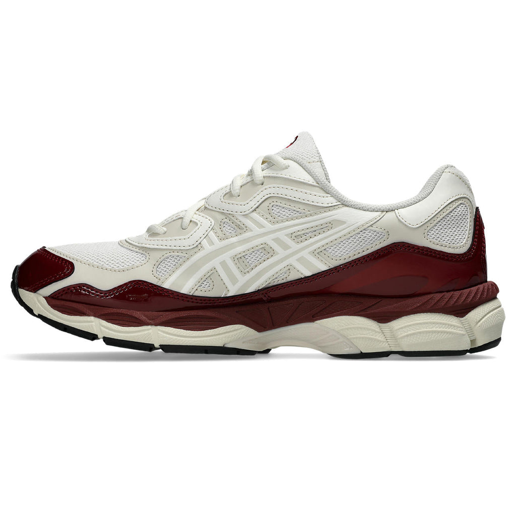 Asics womens shoes  neutral running shoes mens  sneakers Gel-Kayano 14 – Cream/Burgundy/Red Sneaker