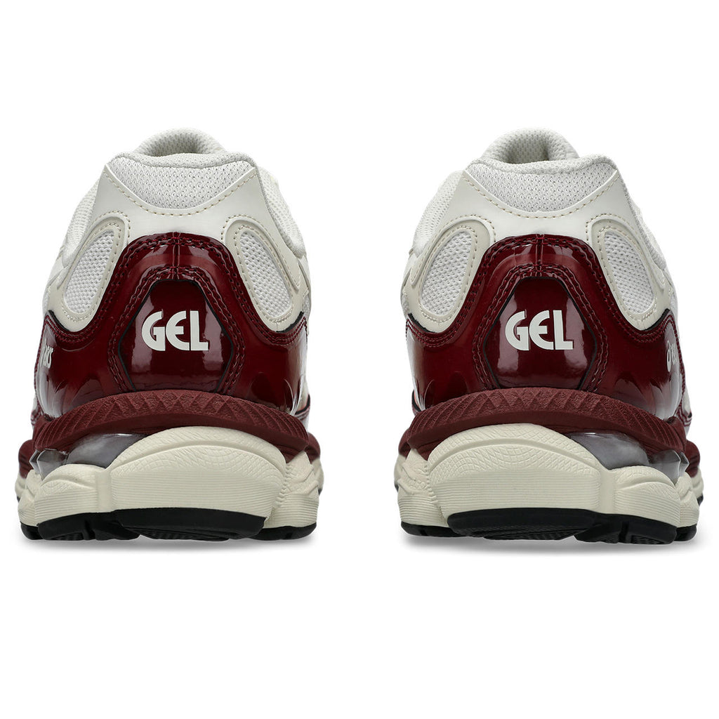 Asics womens shoes  neutral running shoes mens  sneakers Gel-Kayano 14 – Cream/Burgundy/Red Sneaker