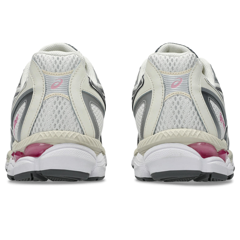 Asics womens shoes  neutral running shoes mens  sneakers Gel-Kayano 14 – Cream/Silver/Dark Grey Sneaker