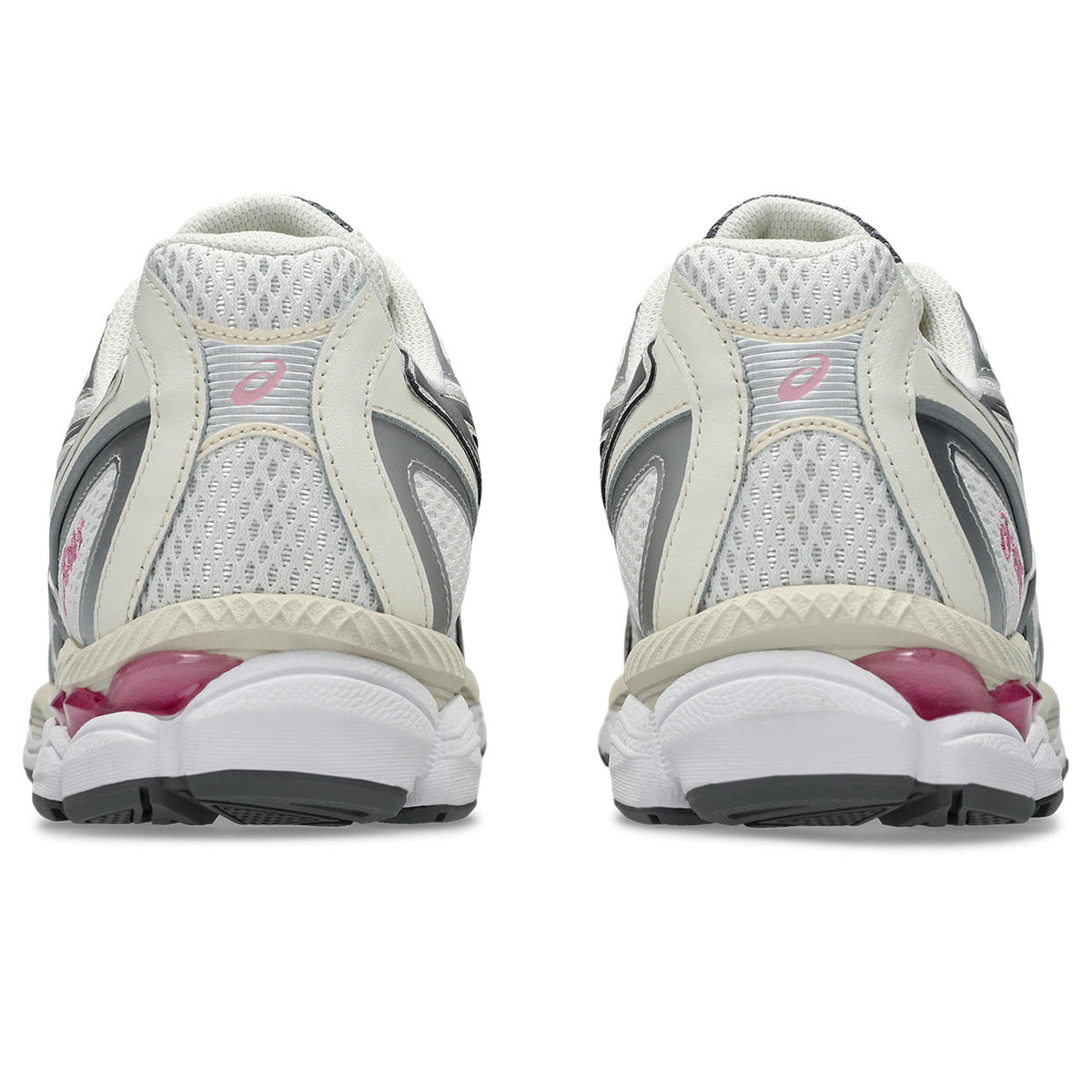 Asics womens shoes  neutral running shoes mens  sneakers Gel-Kayano 14 – Cream/Silver/Dark Grey Sneaker