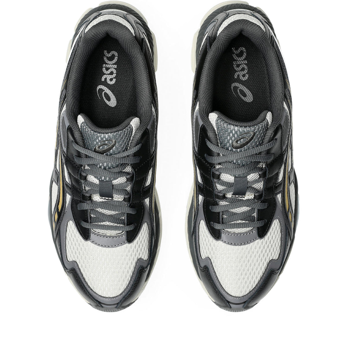 Asics womens shoes  neutral running shoes mens  sneakers Gel-Kayano 14 – Black/Cream/Gold Sneaker