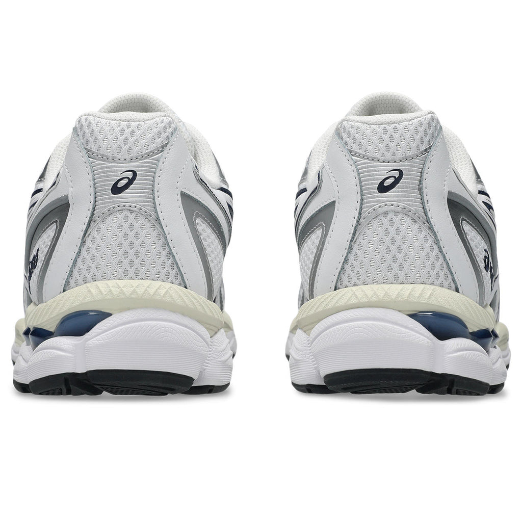 Asics womens shoes  neutral running shoes mens  sneakers Gel-Kayano 14 – White/Silver/Navy Sneaker
