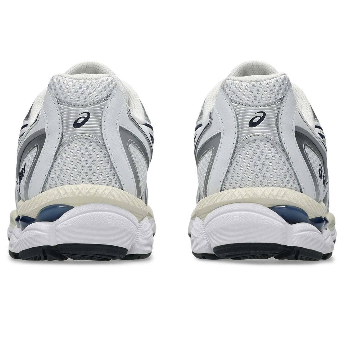 Asics womens shoes  neutral running shoes mens  sneakers Gel-Kayano 14 – White/Silver/Navy Sneaker