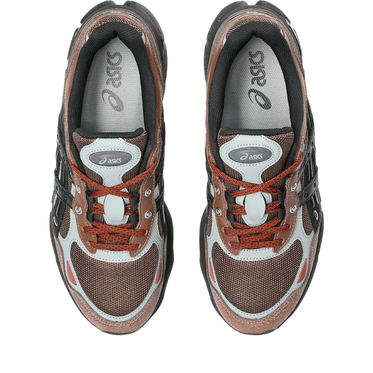 Asics womens shoes  neutral running shoes mens  sneakers Gel-Kayano 14 – Brown/Black/Light Blue Sneaker