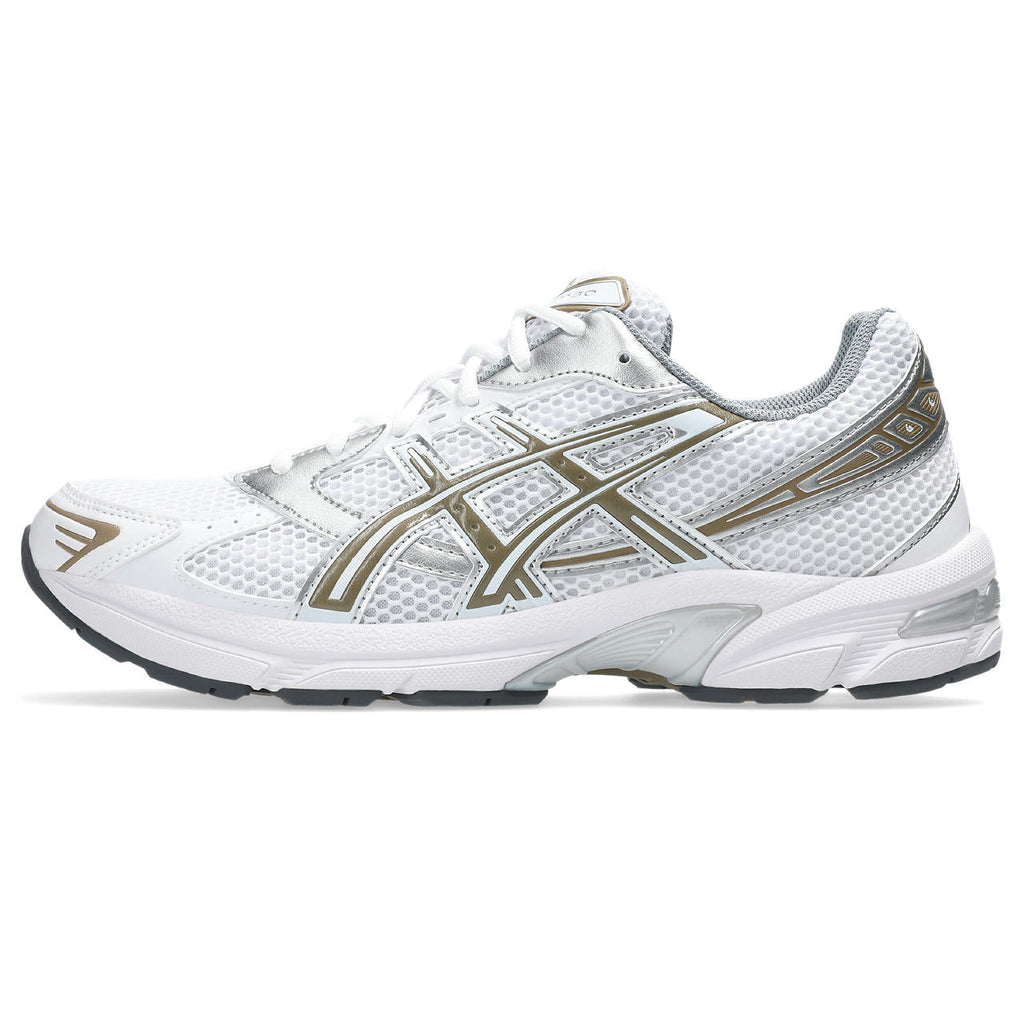 Asics womens shoes  neutral running shoes mens  sneakers Gel-1130 – White/Silver/Gold Sneaker