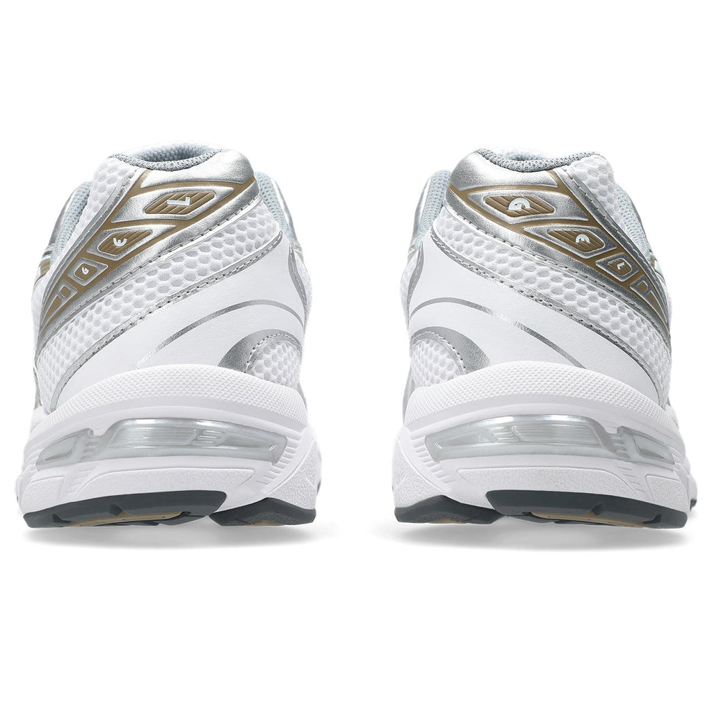 Asics womens shoes  neutral running shoes mens  sneakers Gel-1130 – White/Silver/Gold Sneaker