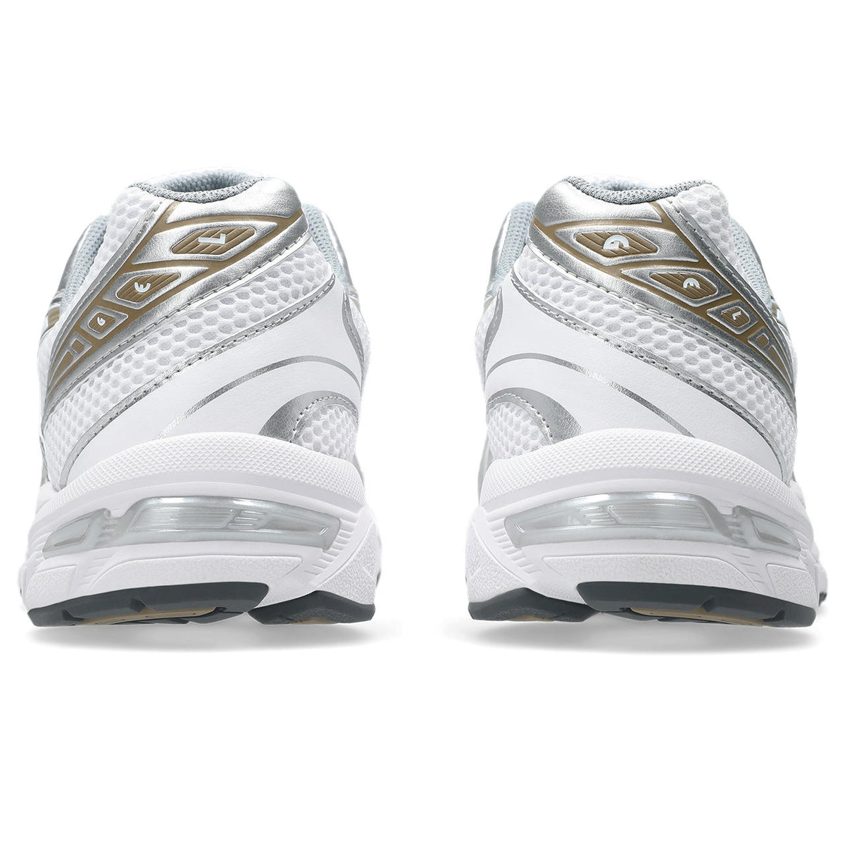 Asics womens shoes  neutral running shoes mens  sneakers Gel-1130 – White/Silver/Gold Sneaker
