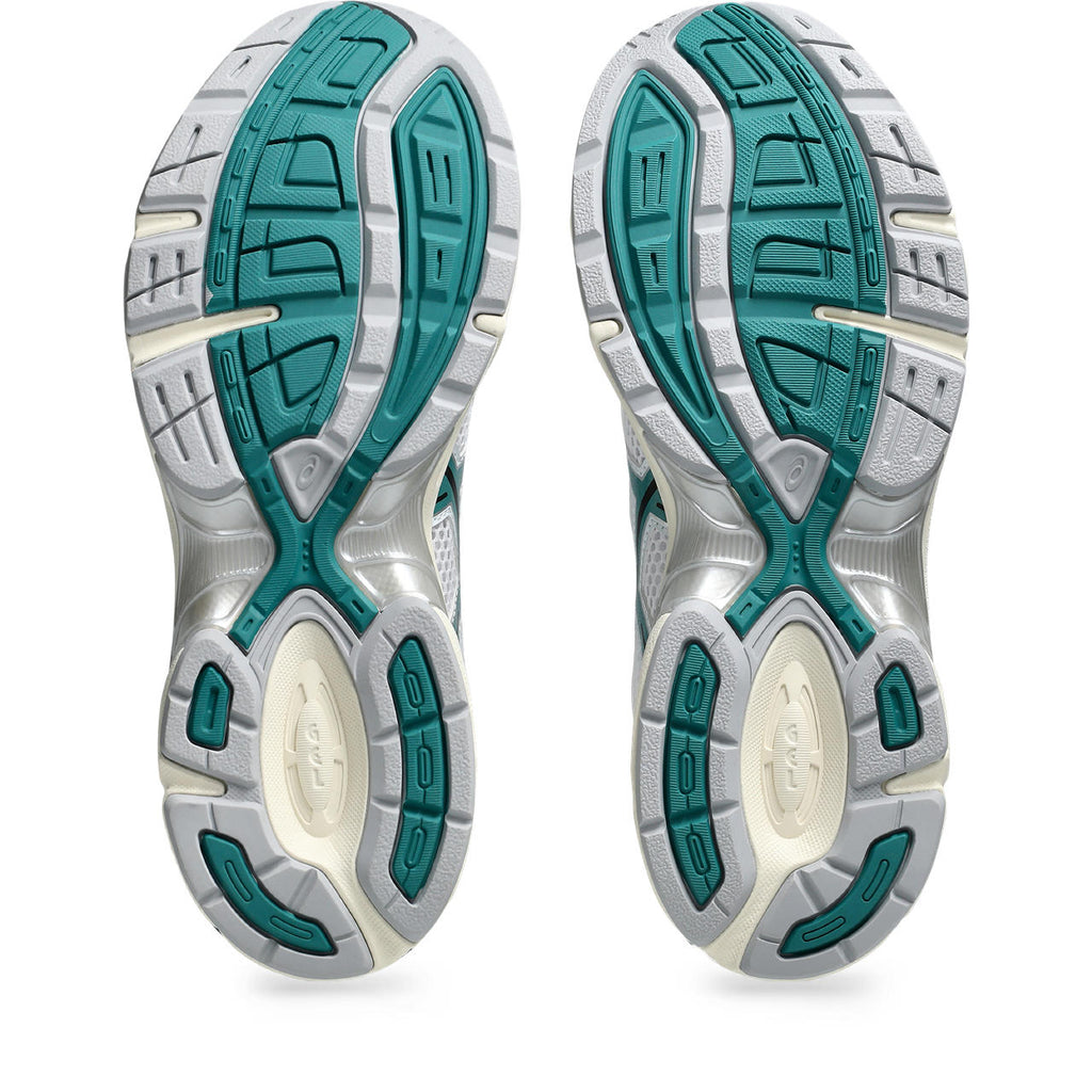 Asics womens shoes  neutral running shoes mens  sneakers Gel-1130 – White/Silver/Teal Green Sneaker