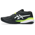 Asics womens shoes  neutral running shoes mens  sneakers Gel-Resolution – Black/White/Neon Green Tennis Sneaker