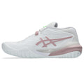 Asics womens shoes  neutral running shoes mens  sneakers Gel-Resolution – White/Dusty Pink Tennis Sneaker