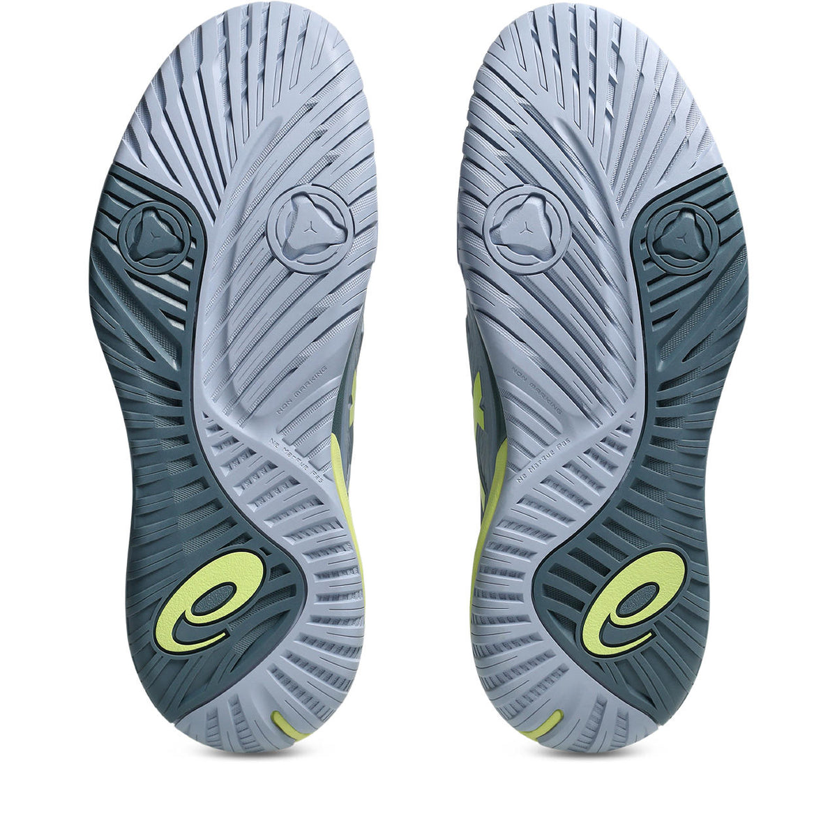 Asics womens shoes  neutral running shoes mens  sneakers Gel-Resolution – Grey/Pale Lime Yellow Tennis Sneaker