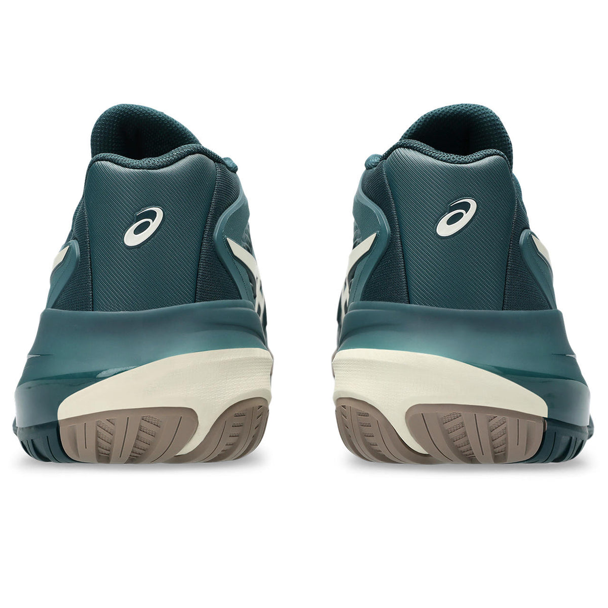 Asics womens shoes  neutral running shoes mens  sneakers Gel-Resolution – Teal/Off-White Tennis Sneaker
