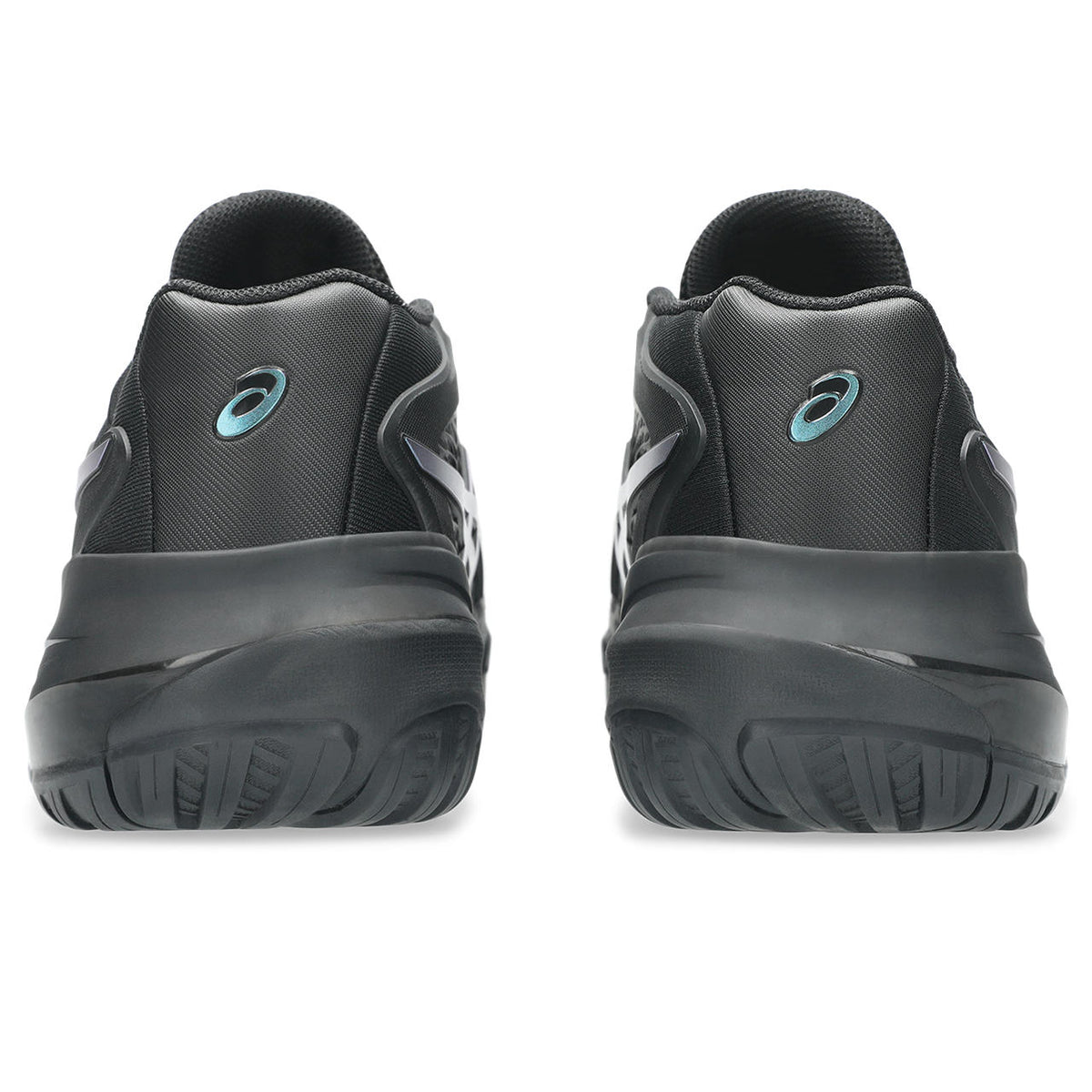 Asics womens shoes  neutral running shoes mens  sneakers Gel-Resolution – Black/Iridescent Cyan Tennis Sneaker